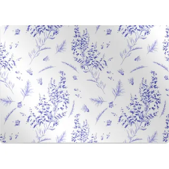 Podložka pod nábytek Ochranná podložka pod židli akvarel levandule
