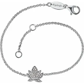 Náramek ŠPERKY-NM, Dámský stříbrný náramek lotos Engelsrufer 1903 Délka náramku: 17 cm