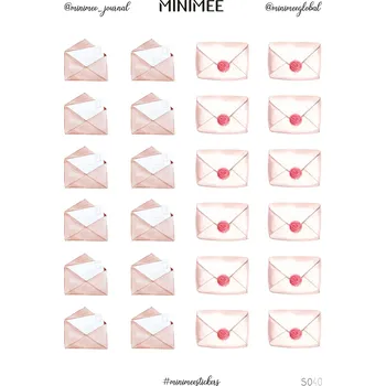 samolepka Samolepky MINIMEE - Obálky