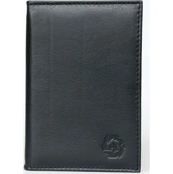 Obal na doklad Kožená černá dokladovka HL