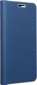 Pouzdro na mobilní telefon Forcell Luna Book Carbon pro Huawei P30 Lite