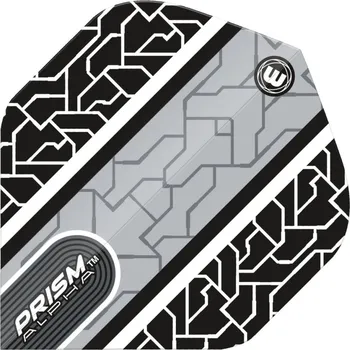 Příslušenství pro šipky Winmau Letky Prism Alpha - Circuit - Black & White W6915.704
