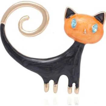 Brož Amparo Miranda® Brož Černá Kočička B7226