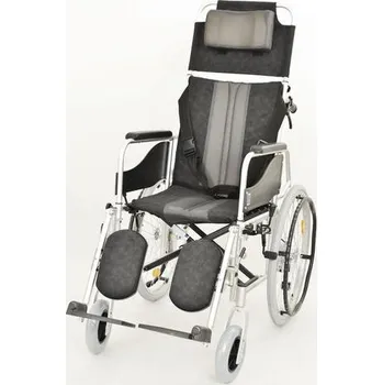 Invalidní vozík TIMAGO invalidní vozík polohovací STABLE (ALH008) 49cm, barva černo-šedá, nosnost 120kg Barva: černo-šedá, Šířka sedáku: 49