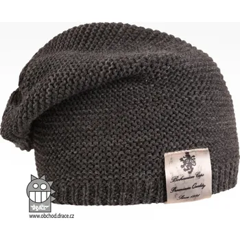 Čepice Pletená čepice Dráče - Colors 22, tmavě šedá Barva: Šedá, Velikost: 48-50