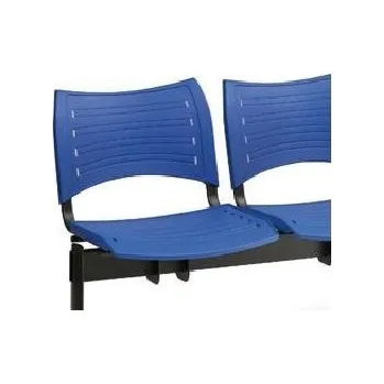 Lavice plastová - modrá 2M se stolkem LC/9291/KP