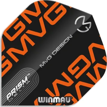 Winmau Letky Prism Delta - Michael van Gerwen - Black & Orange W6915.245