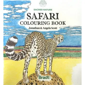 Cizojazyčná kniha Sacred Nature Safari Colouring Book - Scott, Jonathan