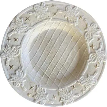 Svícen Keramická podložka pod svíčku - svícen vánoční - andílci