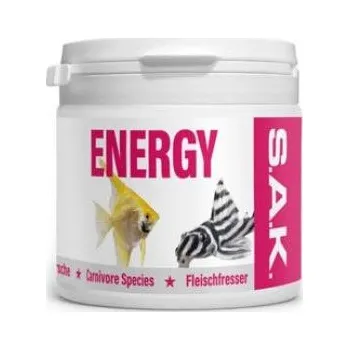 Krmivo pro rybičky S.A.K. energy 75 g (150 ml) velikost 2