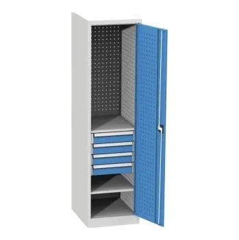 Kovová dílenská skříň KS 600/13D