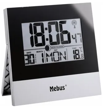 Radiobudík Mebus 41787 černý/stříbrný