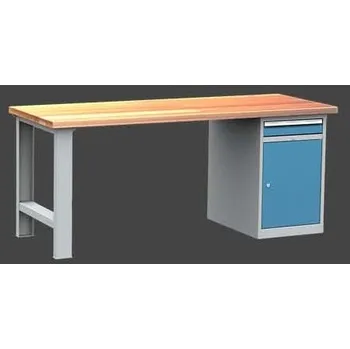 Dílenský stůl Pracovní stůl PS B/2000+K 810/1-1Z