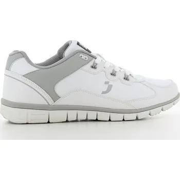 Pánská zdravotní obuv OXYPAS Pracovní obuv HENNY - Bílá s šedou Velikost: 41