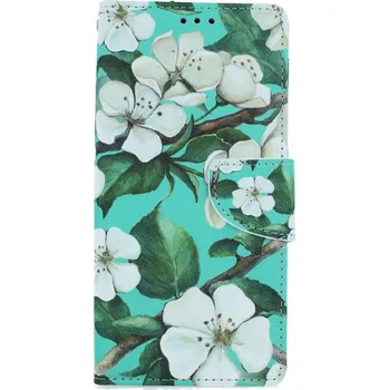Pouzdro na mobilní telefon Pouzdro Xiaomi Redmi Note 8T knížkové Malované květy (kryt neboli obal na Xiaomi Redmi Note 8T)