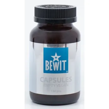Přírodní produkt Bewit Veganské kapsle prázdné 130 ks