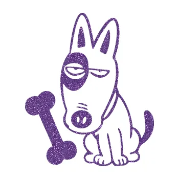 Polep vozidla SAMOLEPKA Pes 179 levá s kostičkou (87 - Ultra Metalic fialová) NA AUTO, NÁLEPKA, FÓLIE, POLEP, TUNING, VLASTNÍ TEXT, TISK, AUTOSAMOLEPKY.cz, POLEPY, OBRÁZEK, LOGO, SAMOLEPKY