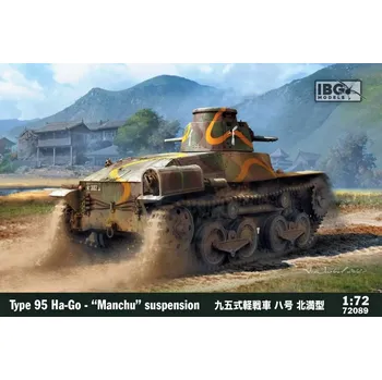 Plastikový model IBG 1/72 Type 95 Ha-Go Japanese Light Tank 'Manchu'