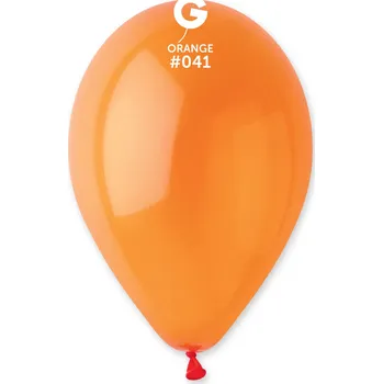 Balónek Gemar Výhodné balení 100ks Kulatý latexový balónek 30 cm #041 - Oranžová