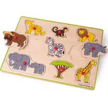 Bigjigs Toys BJ258 safari 9 dílků