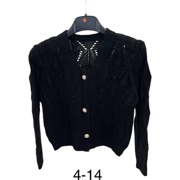 Dívčí svetr made in Italy Dívčí svetřík na rozepínání 2215 Rozměr: 110