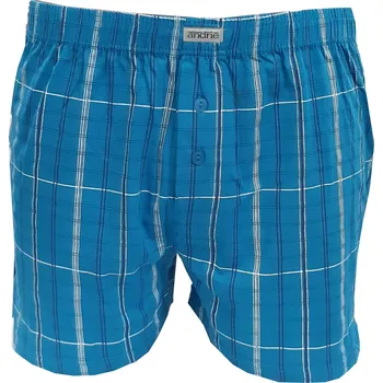 Trenýrky Andrie PS 5660 světle modré pánské trenýrky Barva: modrá světlá, Velikost: M