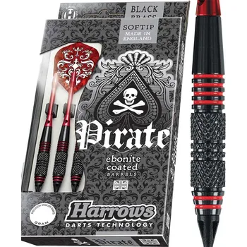 Šipky Harrows Pirate Red 16g soft
