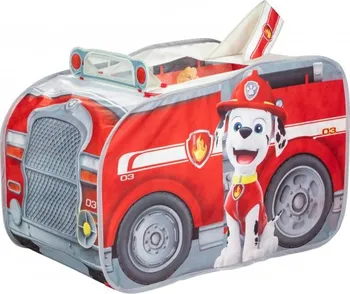 Dětský stan Moose Toys Paw Patrol Dětský Pop Up stan hasičské auto