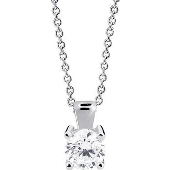 Přívěsek ŠPERKY-NM, Dámský přívěsek se zirkonem bílé zlato 1754