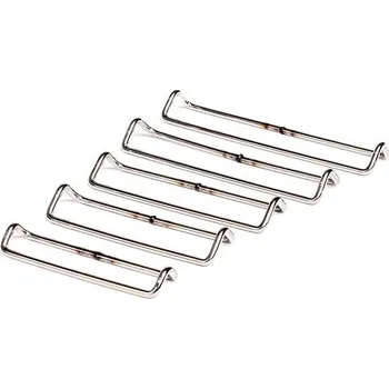 Skialpinistické vybavení Očka Pomoca Buckle (1 pár) Barva: stříbrná, Šířka: 85 mm