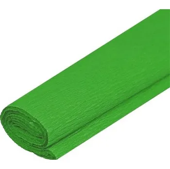 Krepový papír Dekorace Krepový papír - zelený tmavší
