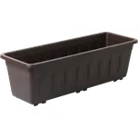 Plastkon Garden truhlík hnědý 100 cm