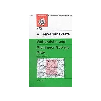 OEAV Wetterstein, Mieminger Gebirge Mitte (letní) – AV4/2