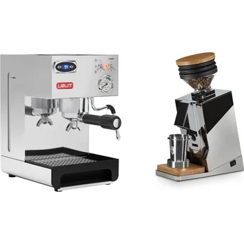 Kávovar Lelit Anna PL41TEM + Eureka Mignon Single Dose, Chrome & Oak