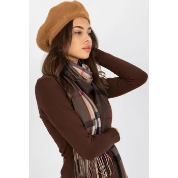 Čepice Dámská čepice baret model 0186 barva camel