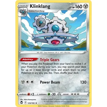 Karetní hra Klinklang 125/195 - Silver Tempest Typ karty: Non-Holo