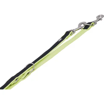 Vodítko pro psa Vodítko NOBBY Mesh Preno neoprenové přepínací žluté (L/XL) 200cm