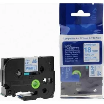 Pásek do tiskárny Alternativní páska Brother TZ-243/TZe-243 18 mm x 8 m modrý tisk/bílý podklad