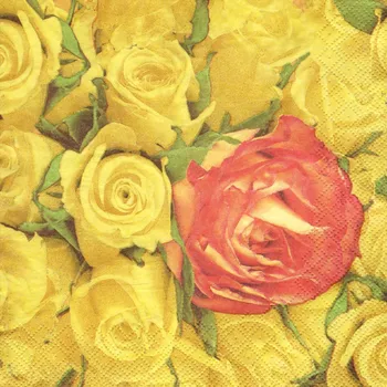 Papírový ubrousek Ubrousky 3-vrstvé, 33 x 33 cm JARNÍ MOTIV [20 ks]