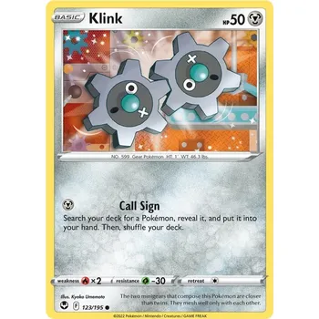 Karetní hra Klink 123/195 - Silver Tempest Typ karty: Non-Holo