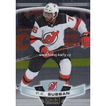 Karetní hra řadová karta P. K. SUBBAN 19-20 OPC Platinum číslo 89