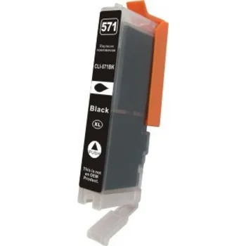Alternativa CLI-571BK XL - inkoust černý pro Canon MG5750, MG6850, MG7750, 12ml