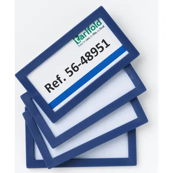 Rám na obraz Display Frame tarifold - samolepicí rámeček 80x45mm, modrý 1ks