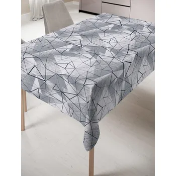 Stolování Ubrus s nešpínivou úpravou, Diament, šedý