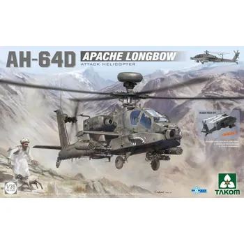Plastikový model Takom 1/35 AH-64D Apache Longbow Attack Helicopter