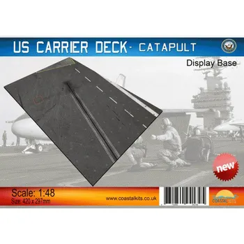 Plastikový model Coastal kits 1/48 Carrier Deck - Catapult (420 x 297mm)