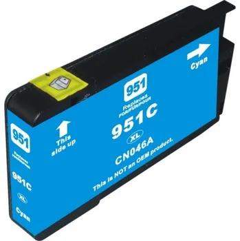Alternativa CN046AE - inkoust cyan 951xl pro HP OfficeJetPro 8100 ePrinter, 8600, 30 ml