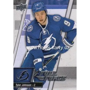 Sběratelská karetní hra řadová karta TYLER JOHNSON 15-16 Full Force číslo 10
