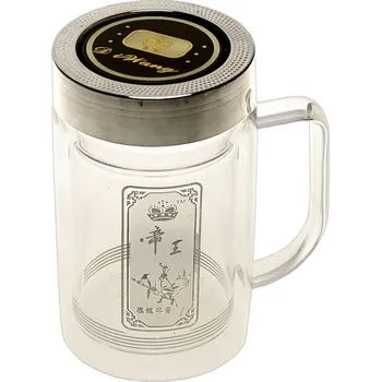 Termohrnek DW exclusiv 0,3l se sítkem (pohár z dvojitého skla)