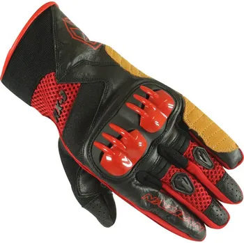 Moto rukavice Rukavice na moto Nazran RX-3 2.0 black/red vel. S